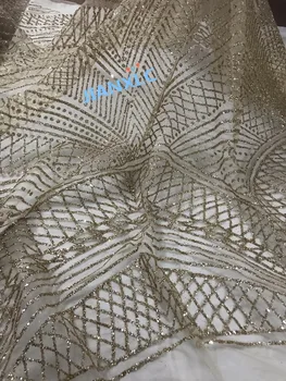 CiCi-11308 top selling french net embroidered lace fabric for party dress with glued glitter
CiCi-11308 top selling french net embroidered lace fabric for party dress with glued glitter