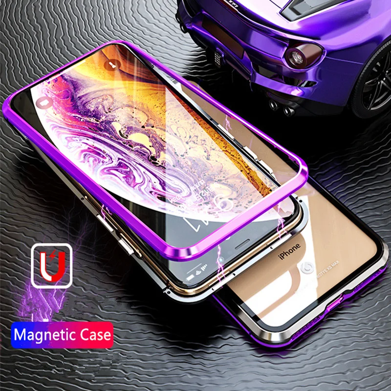 Luxury Style Protective Magnet Case On The For IPhone 7 6 6s 8 Plus Phone Case Cover For IPhone X XR XS MAX Shockproof Back Case
Luxury Style Protective Magnet Case On The For IPhone 7 6 6s 8 Plus Phone Case Cover For IPhone X XR XS MAX Shockproof Back Case