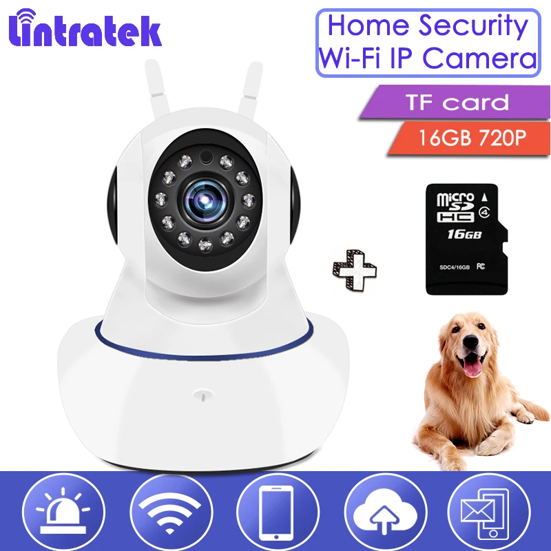 Lintratek tf card HD Wifi IP Camera with 2 Antennas 16GB Baby Monitor Surveillance CCTV Wireless Cam Nanny Home Night Vision S38
Lintratek tf card HD Wifi IP Camera with 2 Antennas 16GB Baby Monitor Surveillance CCTV Wireless Cam Nanny Home Night Vision S38