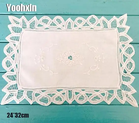HOT Cotton embroidery placemat cup Lace coaster tea coffee mug kitchen drink table place mat cloth Christmas doilies dining pad
HOT Cotton embroidery placemat cup Lace coaster tea coffee mug kitchen drink table place mat cloth Christmas doilies dining pad