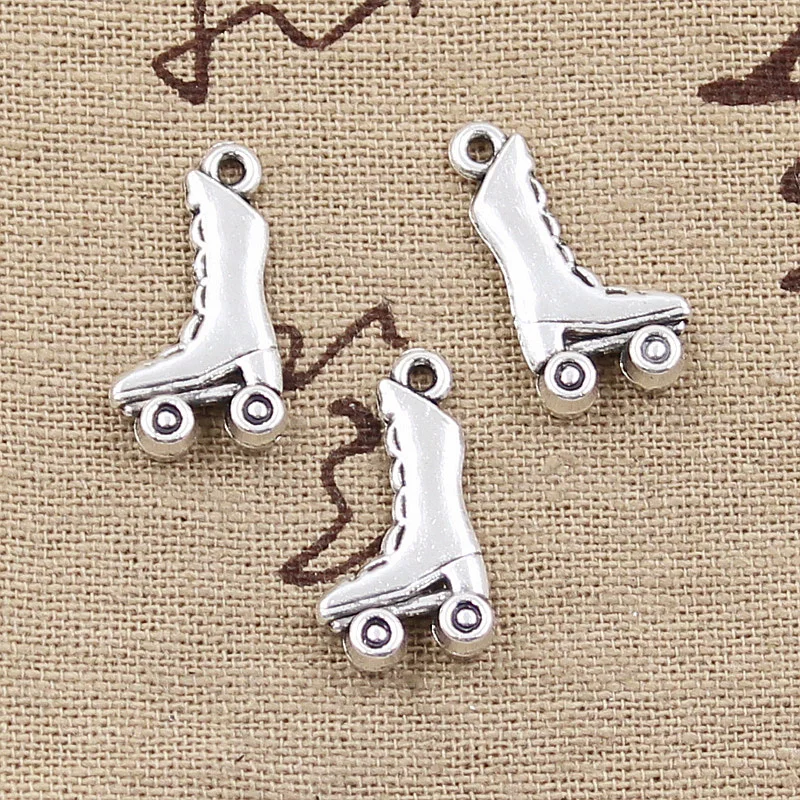 12pcs Charms roller skates shoes 20x11mm Antique Making pendant fit,Vintage Tibetan Silver Bronze,DIY findings
12pcs Charms roller skates shoes 20x11mm Antique Making pendant fit,Vintage Tibetan Silver Bronze,DIY findings