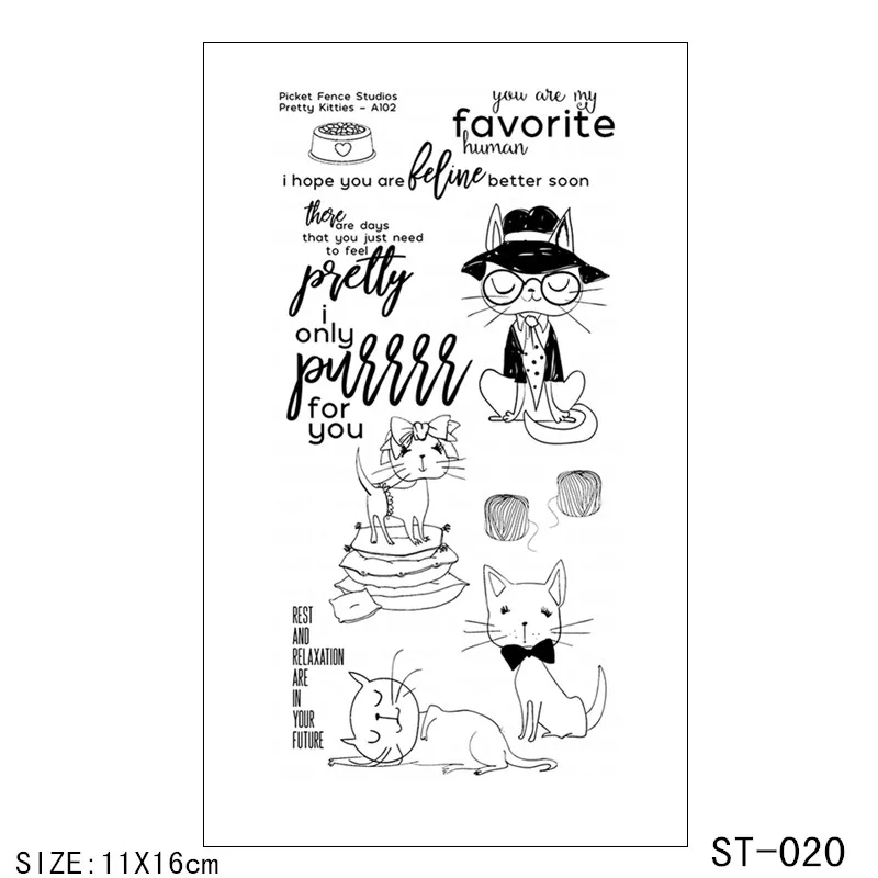 ZhuoAng Cat wearing glasses/Gentleman cat Transparent and Clear Stamp DIY Scrapbooking Album Card Making DIY Decoration Making
ZhuoAng Cat wearing glasses/Gentleman cat Transparent and Clear Stamp DIY Scrapbooking Album Card Making DIY Decoration Making