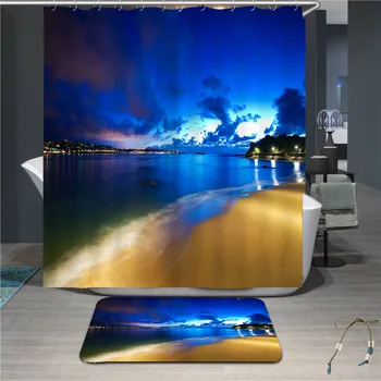 Blue Beach Maple Chrysanthemum Heart Flowers Polyester Fabric Bathroom Waterproof 3D Shower Curtains drop shipping AP17G
Blue Beach Maple Chrysanthemum Heart Flowers Polyester Fabric Bathroom Waterproof 3D Shower Curtains drop shipping AP17G