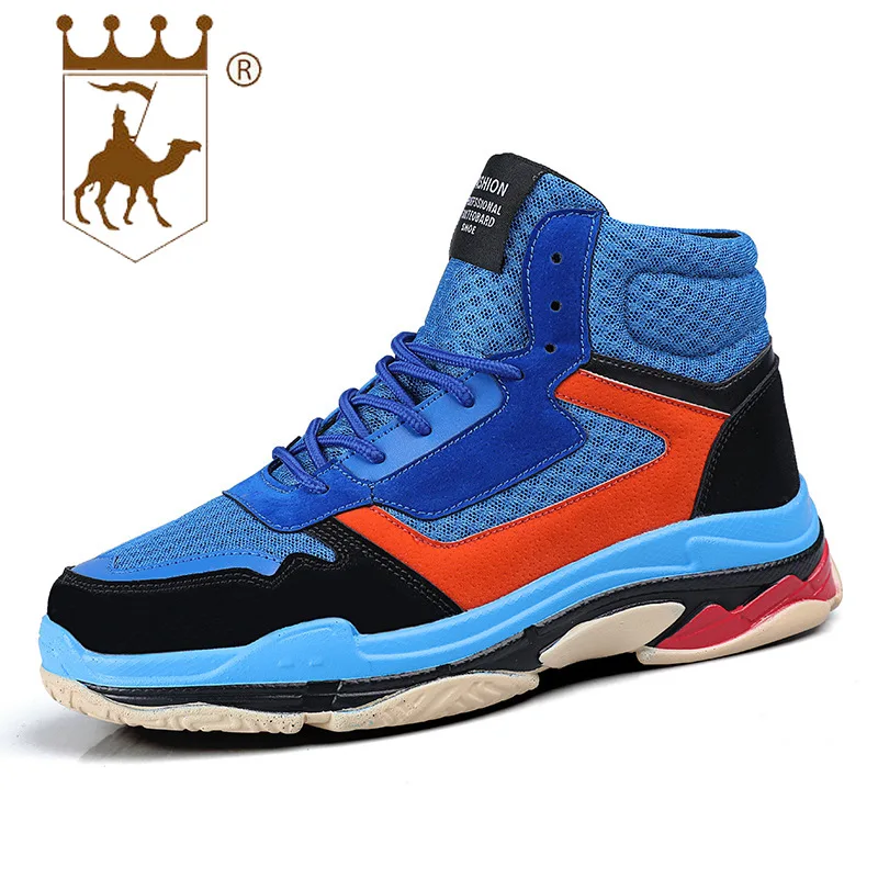 BACKCAMEL2019 spring new casual high-top shoes mesh breathable lace wear-resistant anti-slipSIZE39-45 men shoesloafers leather
BACKCAMEL2019 spring new casual high-top shoes mesh breathable lace wear-resistant anti-slipSIZE39-45 men shoesloafers leather