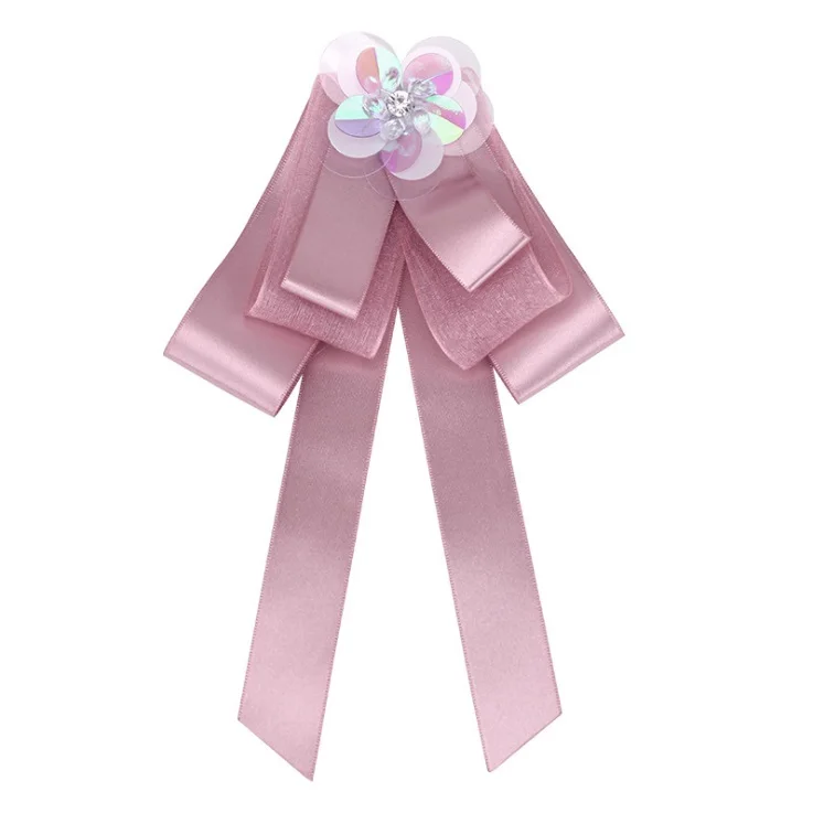 Pink bow Vintage Sequins Brooches Ribbon Bowknot retro Collar Pins Corsage shirt tie cravat Wedding Jewelry Women gift party T16
Pink bow Vintage Sequins Brooches Ribbon Bowknot retro Collar Pins Corsage shirt tie cravat Wedding Jewelry Women gift party T16