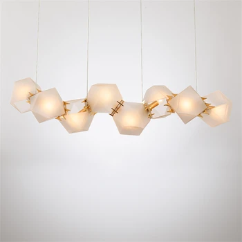 Post Modern Wells Frosted Glass DNA Kitchen Dining & Bar Pendant Lights Lustre Led Pendant Lamp Luxury Suspension Light Fixtures
Post Modern Wells Frosted Glass DNA Kitchen Dining & Bar Pendant Lights Lustre Led Pendant Lamp Luxury Suspension Light Fixtures