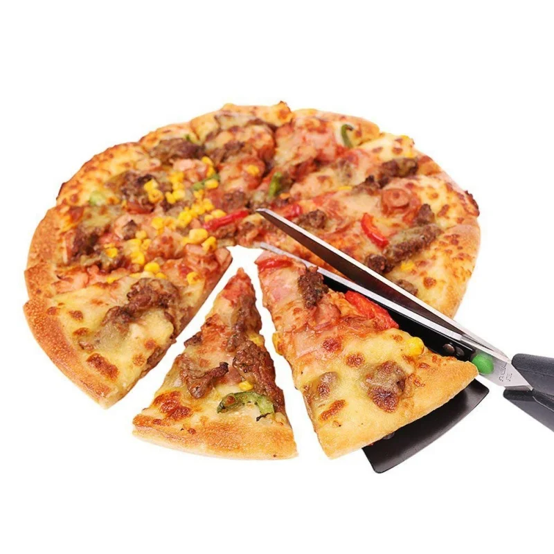 Pizza Scissors Pizza Spatula Pie Serve Cutter Slicer Baking Tool Kitchen Accessories Stainless Steel Pizza Pancake
Pizza Scissors Pizza Spatula Pie Serve Cutter Slicer Baking Tool Kitchen Accessories Stainless Steel Pizza Pancake