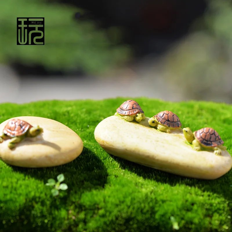 Turtle On The Stone Resin Figures Resin Anime crafts Fairy Garden Miniatures Mini Seascape Garden Accessories Home Decoration
Turtle On The Stone Resin Figures Resin Anime crafts Fairy Garden Miniatures Mini Seascape Garden Accessories Home Decoration