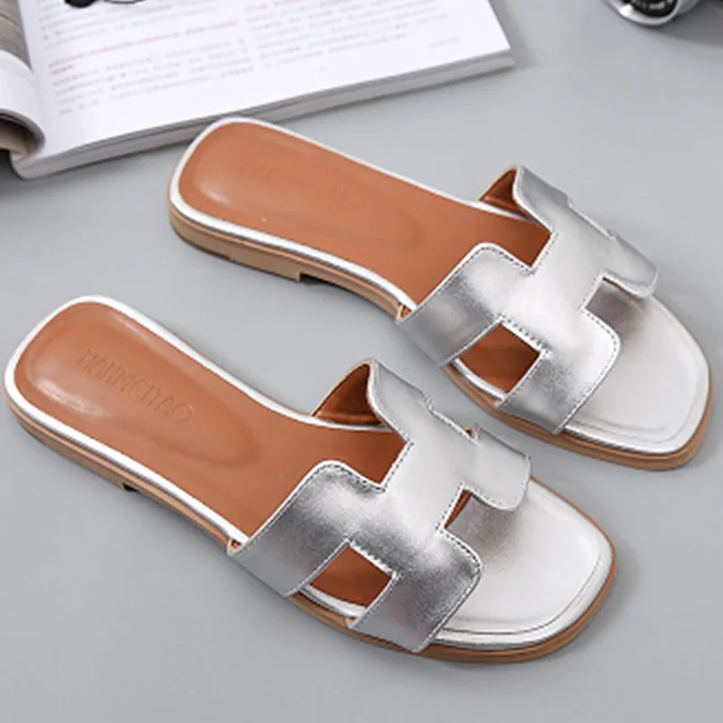Woman's Summer Sandals Comfortable Beach Flat Shoes Crytal Sandal Sewing Footwear Large Size 40-43 Non Slip Sandalias
Woman's Summer Sandals Comfortable Beach Flat Shoes Crytal Sandal Sewing Footwear Large Size 40-43 Non Slip Sandalias