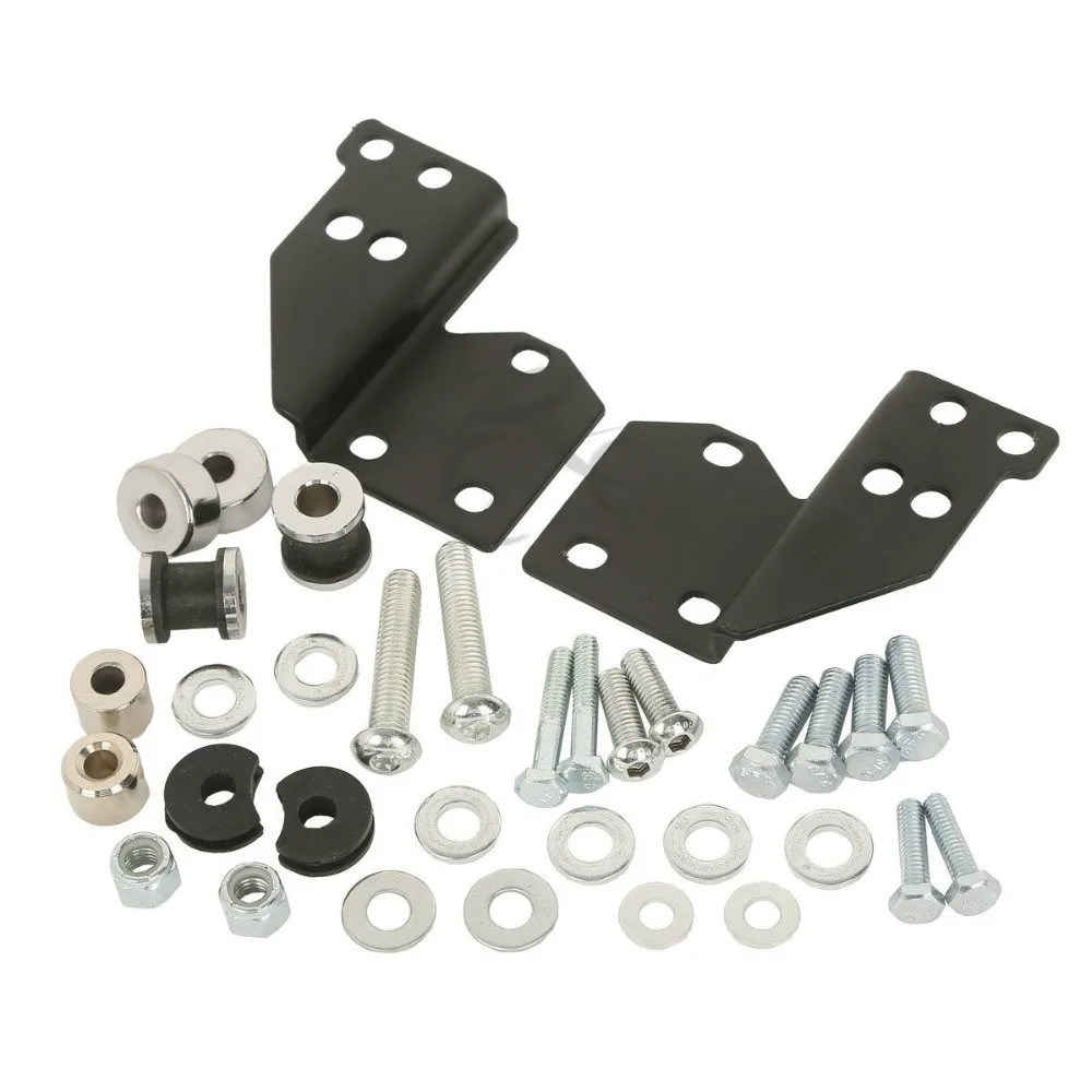 Motorcycle Front Docking Hardware For Harley Touring Road King Electra Glide Road Glide Street Glide 1997-2008 2007 2006 2005 04
Motorcycle Front Docking Hardware For Harley Touring Road King Electra Glide Road Glide Street Glide 1997-2008 2007 2006 2005 04