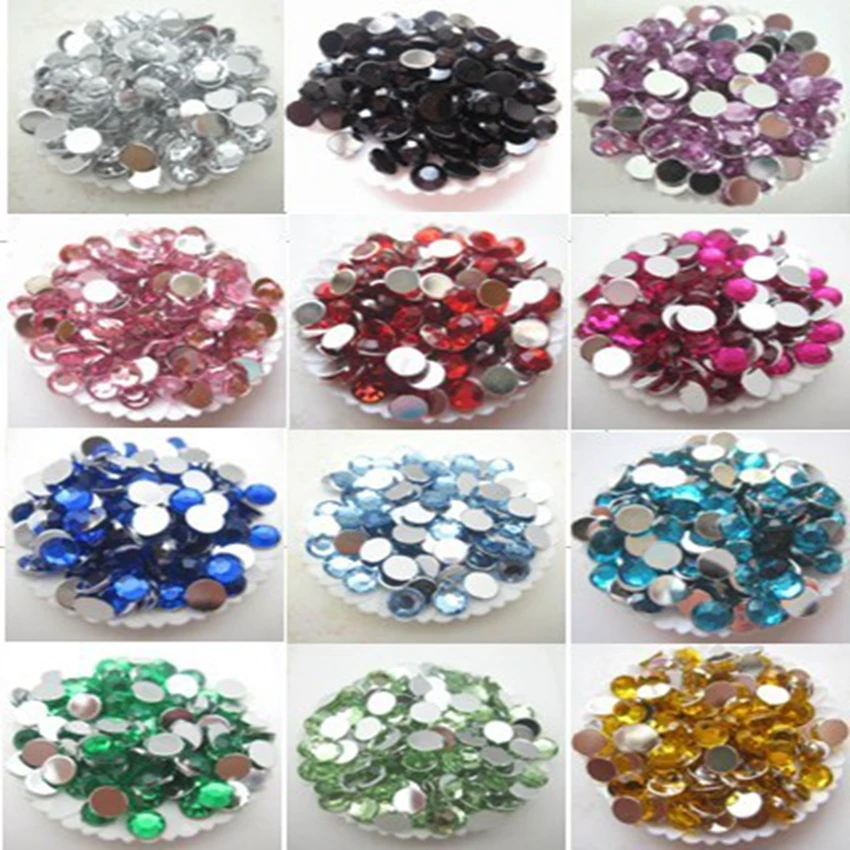 For DIY Decoration 1200pcs Mixed,5mm,12colors(Each Color 100pcs)Acrylic Flat Back Colorful Rhinestone Gems
For DIY Decoration 1200pcs Mixed,5mm,12colors(Each Color 100pcs)Acrylic Flat Back Colorful Rhinestone Gems