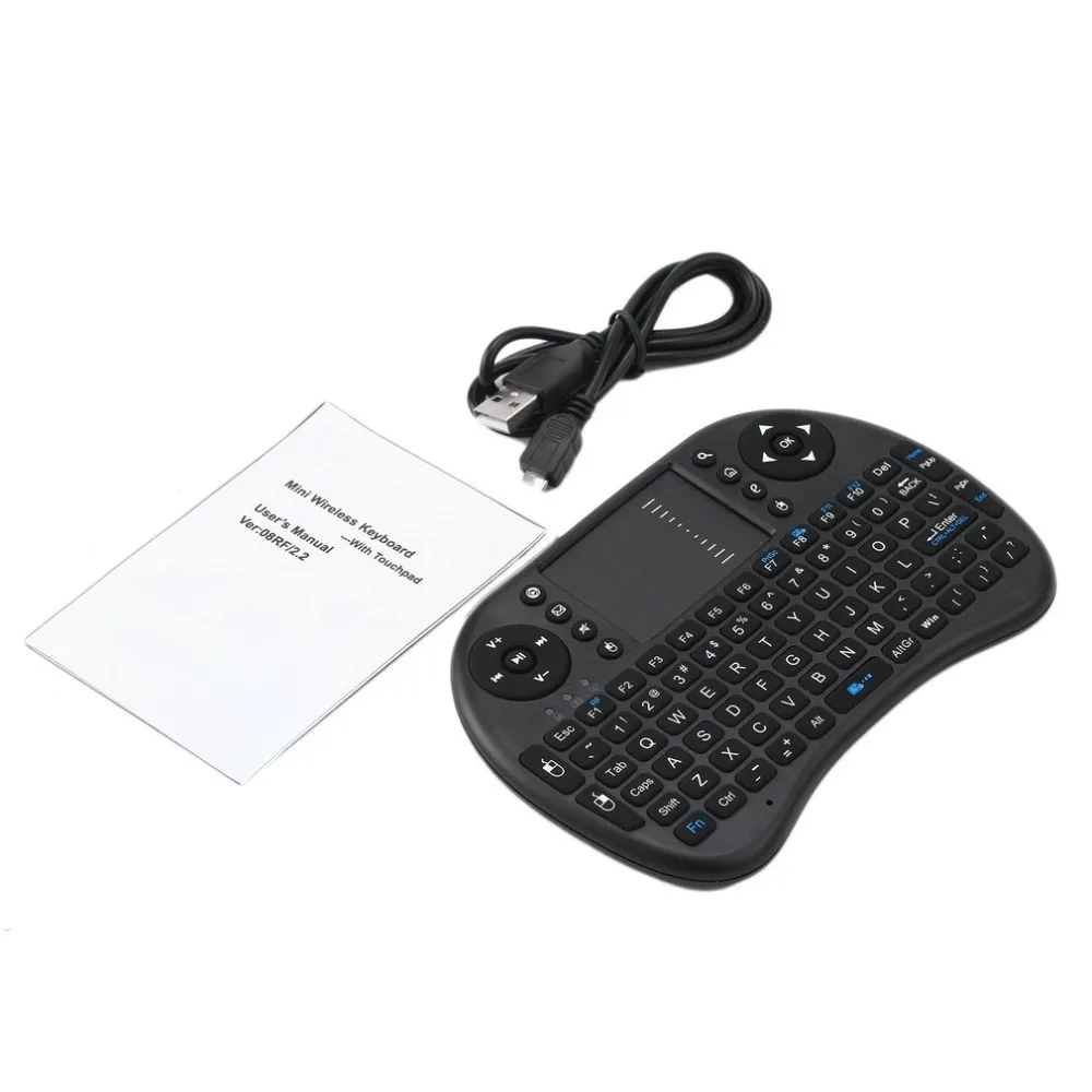 keyboard 2018 Ergonomic Handheld Mini 2.4GHz Wireless Handheld 92 Keys Keyboard Touchpad Mouse ipazzport Black teclado gamer
keyboard 2018 Ergonomic Handheld Mini 2.4GHz Wireless Handheld 92 Keys Keyboard Touchpad Mouse ipazzport Black teclado gamer