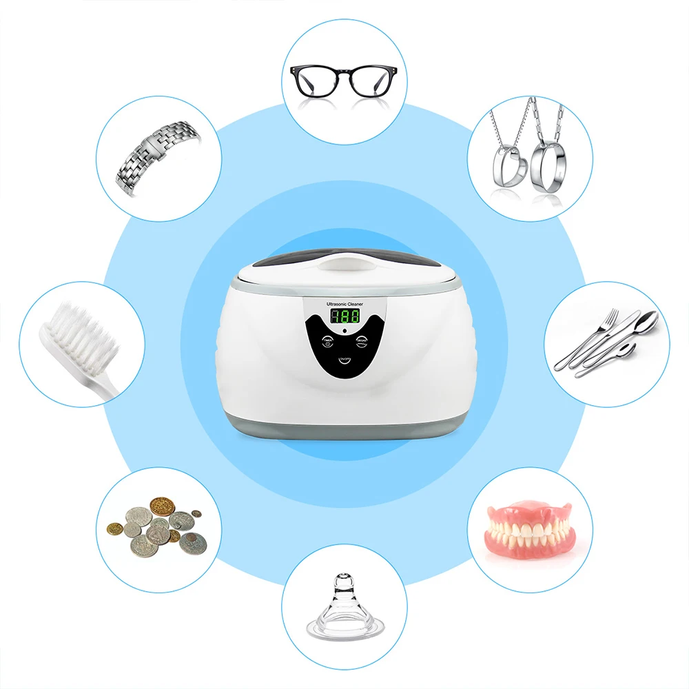 Ultrasonic Cleaner Machine With 5 Period Timing Control And LED Digital Display 7 Ultrasonic Cleaner Machine With 5 Period Timing Control And LED Digital Display 7
