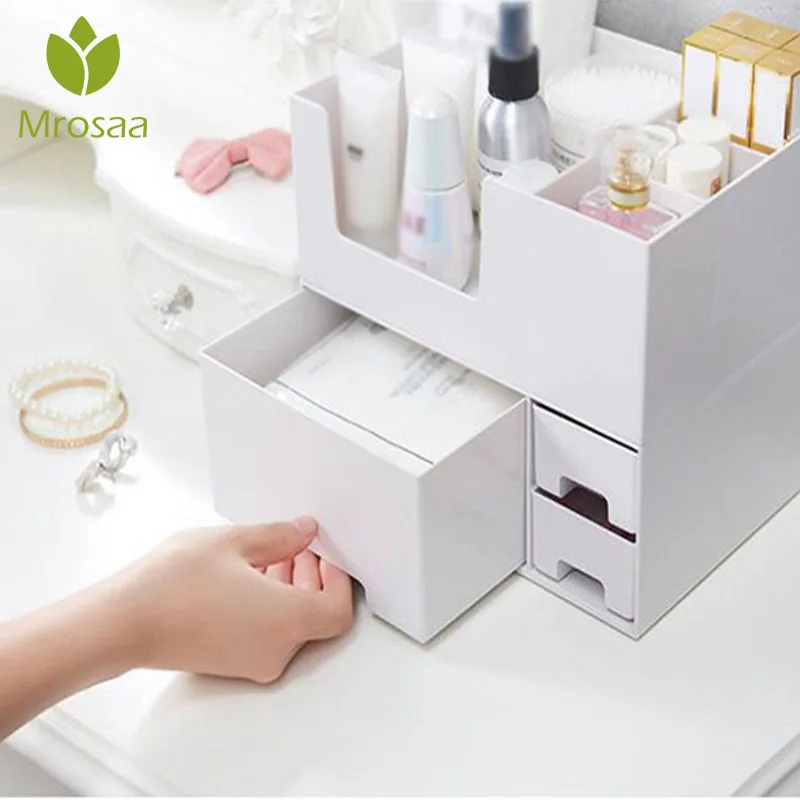 Grey White Plastic Cosmetic Drawer Makeup Organizer Makeup Storage Box Container Nail Casket Holder Desktop Sundry Storage Case
Grey White Plastic Cosmetic Drawer Makeup Organizer Makeup Storage Box Container Nail Casket Holder Desktop Sundry Storage Case