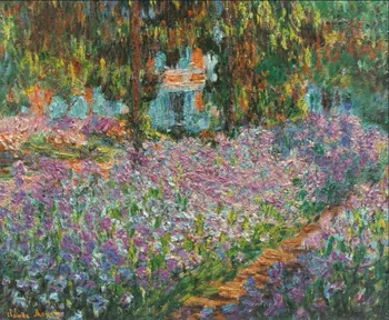 High quality Oil painting Canvas Reproductions Irises in Monet's Garden (1900) By Claude Monet hand painted
High quality Oil painting Canvas Reproductions Irises in Monet's Garden (1900) By Claude Monet hand painted