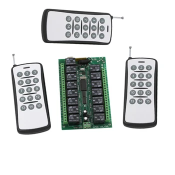 24V DC 15CH RF Wireless Remote Control Power Switch& Remote Control System Receiver & Transmitter iwth 15 Buttons Hot Sale
24V DC 15CH RF Wireless Remote Control Power Switch& Remote Control System Receiver & Transmitter iwth 15 Buttons Hot Sale