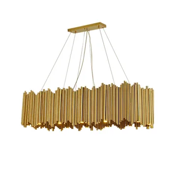 Post Modern Square chandelier golden Suspension Luminaire lamp luxury creative design G9 led lamp drawing room villa home deco
Post Modern Square chandelier golden Suspension Luminaire lamp luxury creative design G9 led lamp drawing room villa home deco