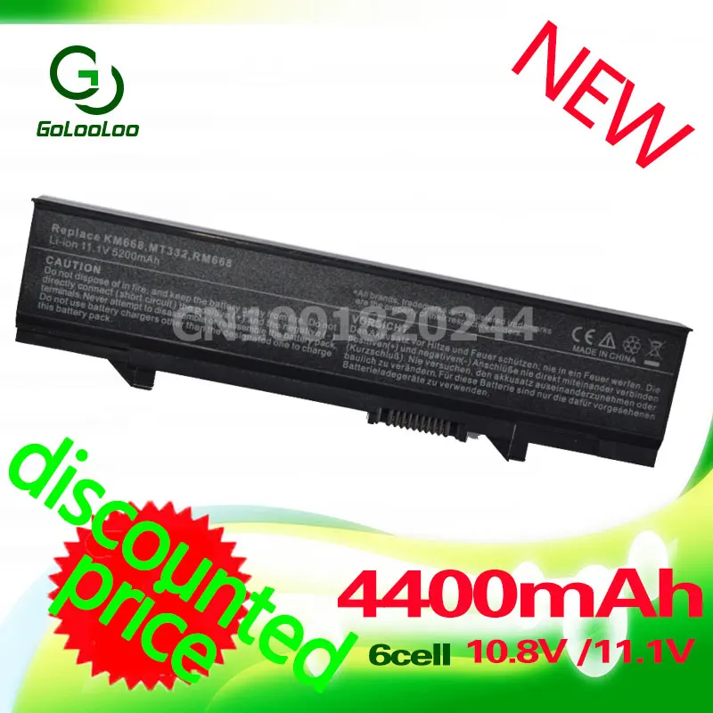 Golooloo Battery For dell Latitude E5400 E5410 E5500 E5510 0RM668 312-0762 312-0769 312-0902 451-10616 451-10617 KM668 KM742
Golooloo Battery For dell Latitude E5400 E5410 E5500 E5510 0RM668 312-0762 312-0769 312-0902 451-10616 451-10617 KM668 KM742