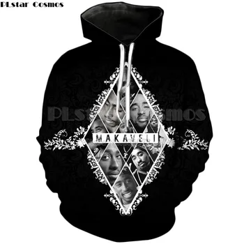 PLstar Cosmos Legendary rapper 2Pac Hoodies 2018 Fashion Hip hop hooded sweatshirt 2pac Tupac 3d Print Mens Womens hoodies
PLstar Cosmos Legendary rapper 2Pac Hoodies 2018 Fashion Hip hop hooded sweatshirt 2pac Tupac 3d Print Mens Womens hoodies