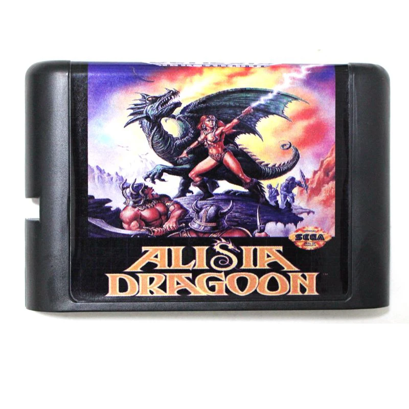 Top quality 16 bit Sega MD game Cartridge for Megadrive Genesis system --- Alisia Dragoon
Top quality 16 bit Sega MD game Cartridge for Megadrive Genesis system --- Alisia Dragoon