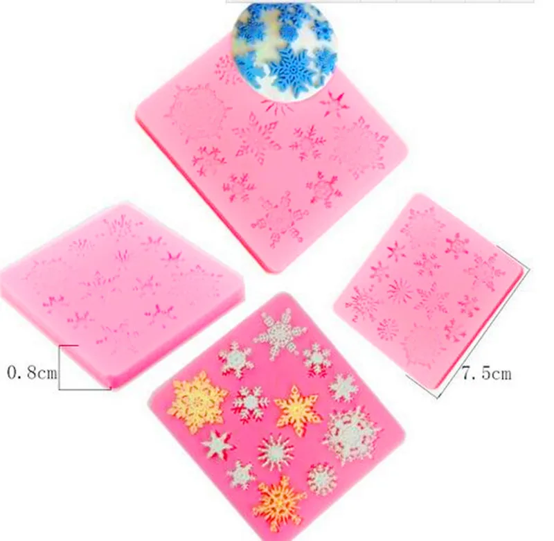 Factory direct selling wholesale price liquid soft silica gel fondant mold snowflake shape Craft Soap Making DIY Silicone mold
Factory direct selling wholesale price liquid soft silica gel fondant mold snowflake shape Craft Soap Making DIY Silicone mold