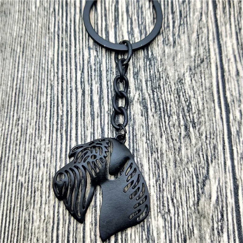 New Schnauzer Key Chains Fashion Pet Dog Jewellery Trendy Schnauzer Car Keychain Bag Keyring For Women Men
New Schnauzer Key Chains Fashion Pet Dog Jewellery Trendy Schnauzer Car Keychain Bag Keyring For Women Men