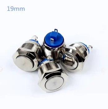 5 Pcs normally open 3-250v /3A waterproof reset switch 19mm Metal push button switch for horn button
5 Pcs normally open 3-250v /3A waterproof reset switch 19mm Metal push button switch for horn button