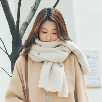 2018 Winter Fashion Artificial Wool Knitted Scarf 10 Color Women Cute Embroidery Pineapple Scarf Female Knitted Warm Scarf Shawl
2018 Winter Fashion Artificial Wool Knitted Scarf 10 Color Women Cute Embroidery Pineapple Scarf Female Knitted Warm Scarf Shawl