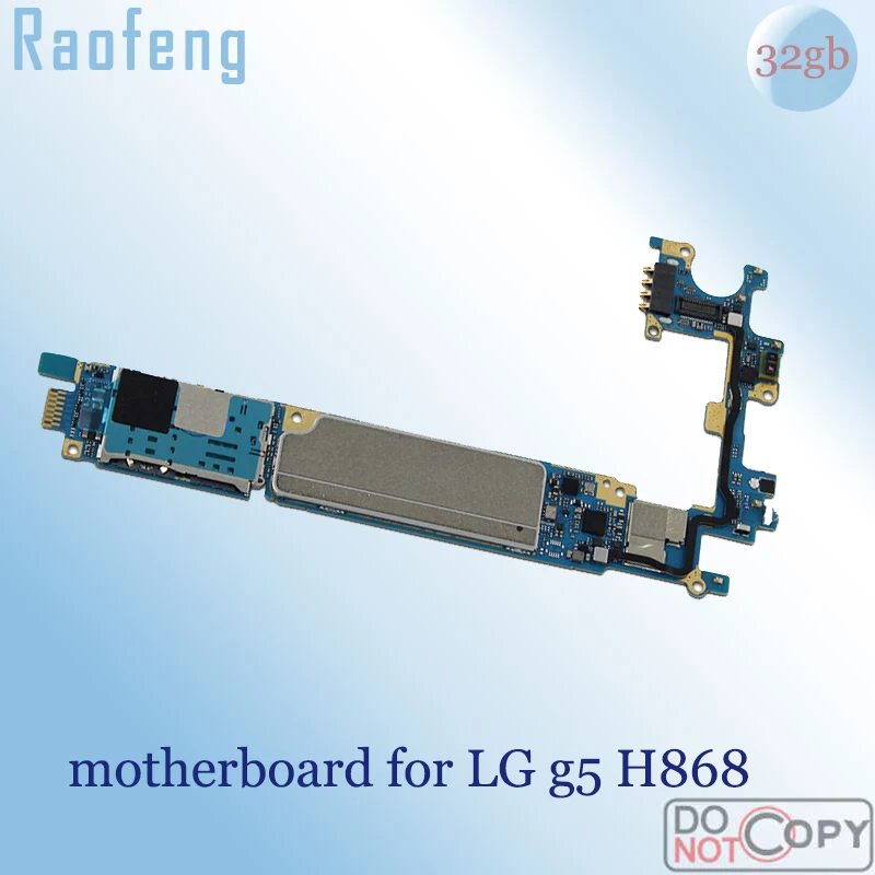 Raofeng 32gb Disassembled High quality motherboard For lg g5 H868 compliant android Unlocked Mainboard well worked with chips
Raofeng 32gb Disassembled High quality motherboard For lg g5 H868 compliant android Unlocked Mainboard well worked with chips