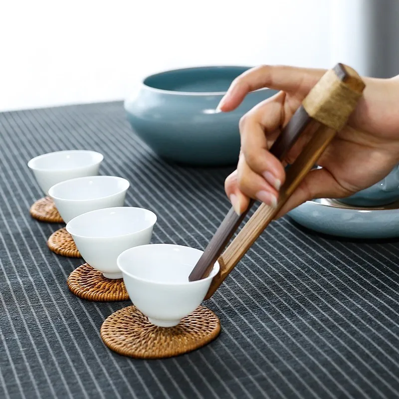 Natural Handmade Bamboo Tongs Tea Clip Sets For Kung Fu Tea Ceremony Spare Parts Accessoires Tools Non-slip High-quality
Natural Handmade Bamboo Tongs Tea Clip Sets For Kung Fu Tea Ceremony Spare Parts Accessoires Tools Non-slip High-quality