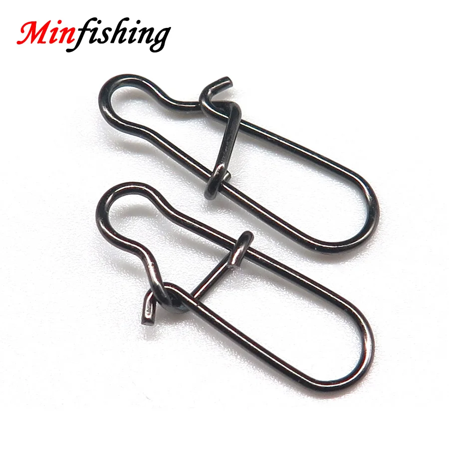 Minfishing 25 ~50pcs Stainless Steel Pin Hooked Connector Fishing Swivel Snap Fast Lock Clips Fishing Accessories Tool
Minfishing 25 ~50pcs Stainless Steel Pin Hooked Connector Fishing Swivel Snap Fast Lock Clips Fishing Accessories Tool