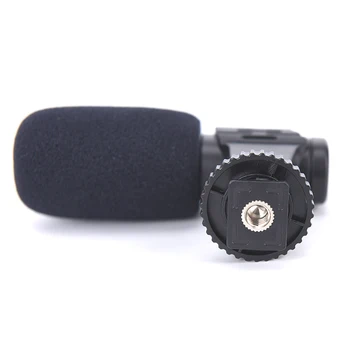 Real-time Monitoring Cardioid Stereo Phone Microphone Video Camera Interview Mic Condenser Recording Microphone For MIC-06 3.5mm
Real-time Monitoring Cardioid Stereo Phone Microphone Video Camera Interview Mic Condenser Recording Microphone For MIC-06 3.5mm