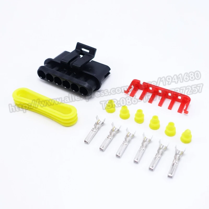 6 Pins Ways 1.5 Series Male Truck Connectors Plug Enhanced Seal Waterproof 282090-1
6 Pins Ways 1.5 Series Male Truck Connectors Plug Enhanced Seal Waterproof 282090-1