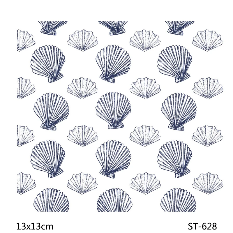 AZSG Scallop in Shell Clear Stamps For DIY Scrapbooking Decorative Card making Craft Fun Decoration Supplies 13x13cm
AZSG Scallop in Shell Clear Stamps For DIY Scrapbooking Decorative Card making Craft Fun Decoration Supplies 13x13cm