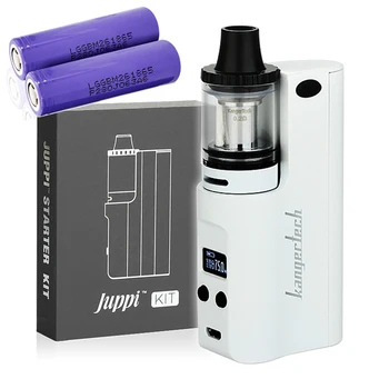 KangerTech JUPPI TC Starter Kit 75W with 3ml Atomizer Tank, Juppi Coil Head - White
KangerTech JUPPI TC Starter Kit 75W with 3ml Atomizer Tank, Juppi Coil Head - White