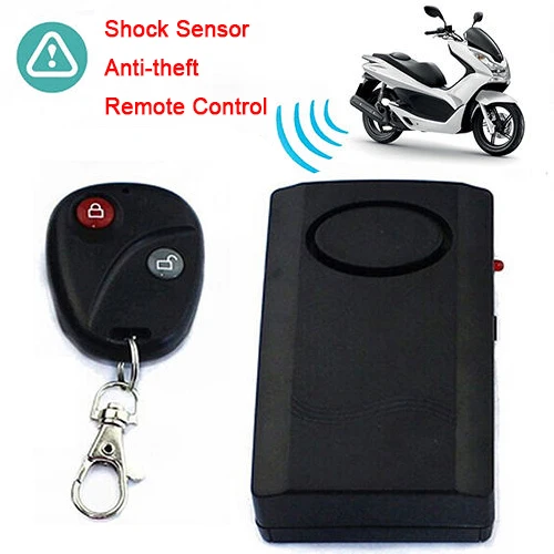 Motorcycle Motorbike Scooter Anti-theft Security Alarm with Remote Control Vibration Alarm Keychain for Door /Window
Motorcycle Motorbike Scooter Anti-theft Security Alarm with Remote Control Vibration Alarm Keychain for Door /Window