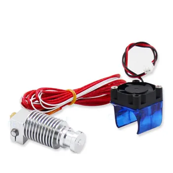 V6 Hotend Extruder Kit Short Distance For 1.75/3.0mm Filament Aluminum Metal 3D Printer Extrusion J-Head With Cooling Fan
V6 Hotend Extruder Kit Short Distance For 1.75/3.0mm Filament Aluminum Metal 3D Printer Extrusion J-Head With Cooling Fan