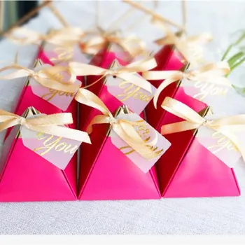 free shipping hot pink thank you party paper chocolate box SZZP11 
free shipping hot pink thank you party paper chocolate box SZZP11