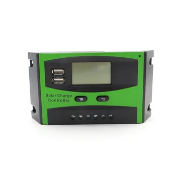 10A 20A 30A LCD PWM 12V 24V Solar charge Controller Dual USB 5VDC Output PV cells Panel Battery Charger Regulator
10A 20A 30A LCD PWM 12V 24V Solar charge Controller Dual USB 5VDC Output PV cells Panel Battery Charger Regulator