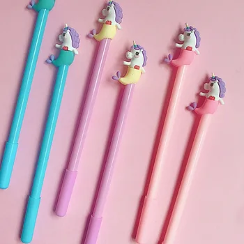 48pcs/lot cute cartoon unicorn fish gel pen creative stationery office school roller ball pen
48pcs/lot cute cartoon unicorn fish gel pen creative stationery office school roller ball pen