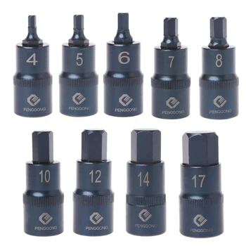 Hexagon Screwdriver Socket Multi-Function Hand Tools Drill Bit Hand Tool Socket H4 H5 H6 H7 H8 H10 H12 H14 H17
Hexagon Screwdriver Socket Multi-Function Hand Tools Drill Bit Hand Tool Socket H4 H5 H6 H7 H8 H10 H12 H14 H17