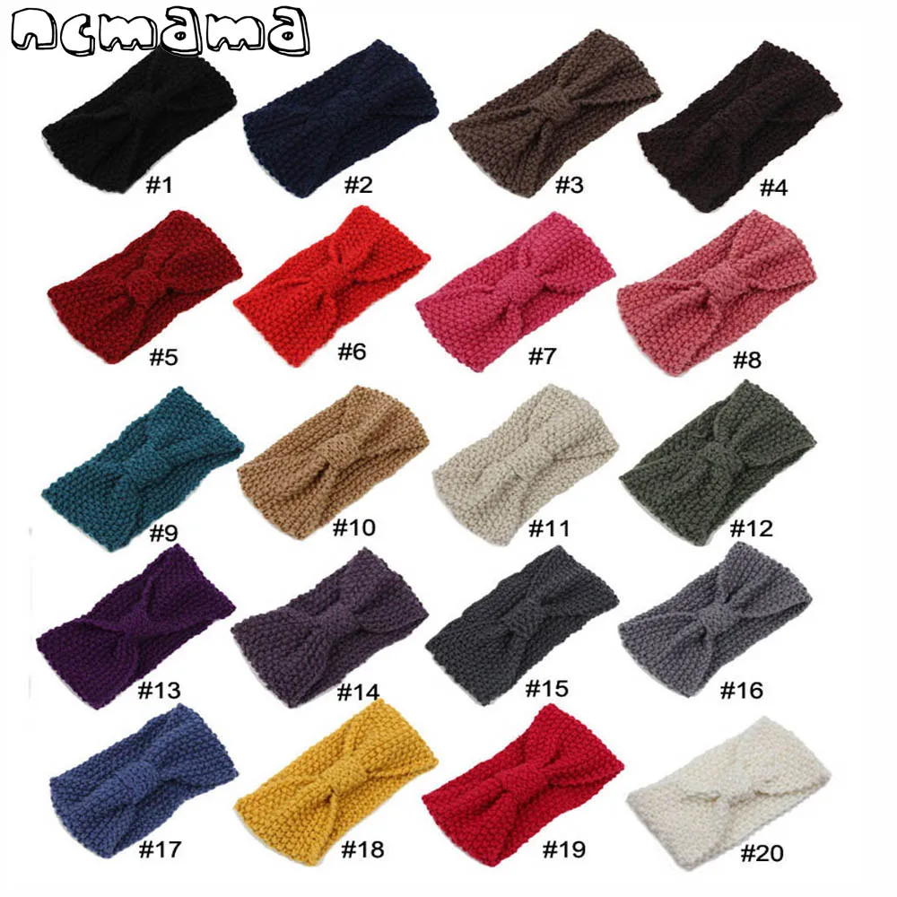 Winter Women Knitted Headband Solid Soft Stretch Turban Women Girls Crochet Bow Knot Hairband Headwrap Hair Accessories
Winter Women Knitted Headband Solid Soft Stretch Turban Women Girls Crochet Bow Knot Hairband Headwrap Hair Accessories