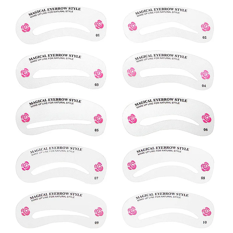 24 Styles Eyebrow Shaping Stencils Grooming Kit Eyebrow Stencil Set Makeup Shaper Set Template Tool DIY Drawing Guide Newest
24 Styles Eyebrow Shaping Stencils Grooming Kit Eyebrow Stencil Set Makeup Shaper Set Template Tool DIY Drawing Guide Newest