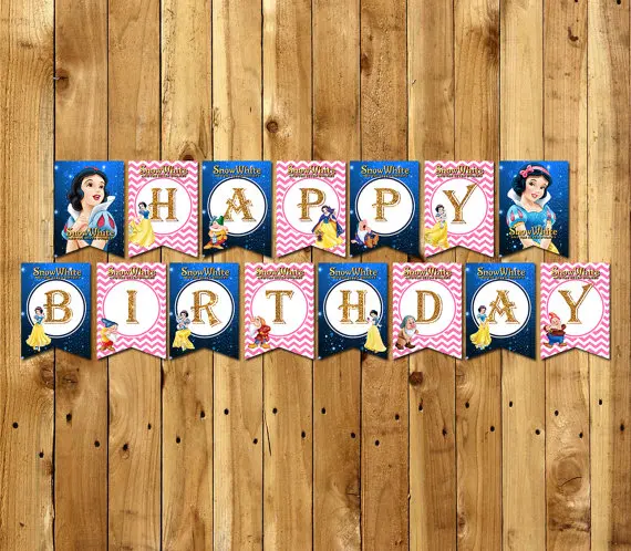 Princess Snow White Banner Baby Shower Birthday Party Decorations Kids Event Party Supplies Party candy bar Princess Banner
Princess Snow White Banner Baby Shower Birthday Party Decorations Kids Event Party Supplies Party candy bar Princess Banner