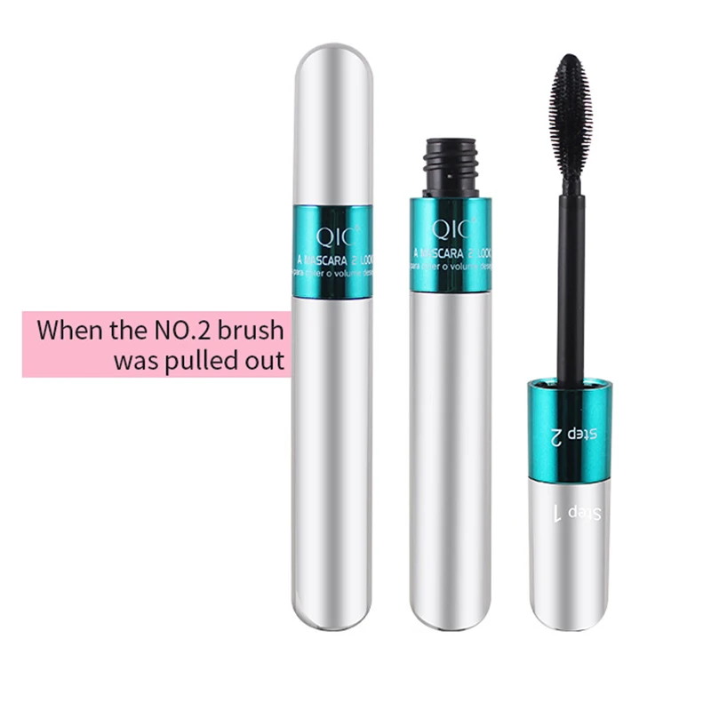 High Quality QIC Mascara Double Head Curling Long Waterproof Thick No Blooming 3D Mascara Q802
High Quality QIC Mascara Double Head Curling Long Waterproof Thick No Blooming 3D Mascara Q802