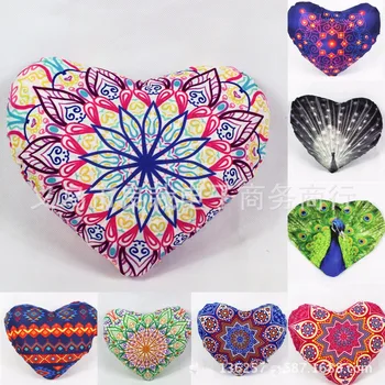 Flower love pillowcase European American national wind new pillowcase digital double-sided printing cushion No filler 5pc
Flower love pillowcase European American national wind new pillowcase digital double-sided printing cushion No filler 5pc
