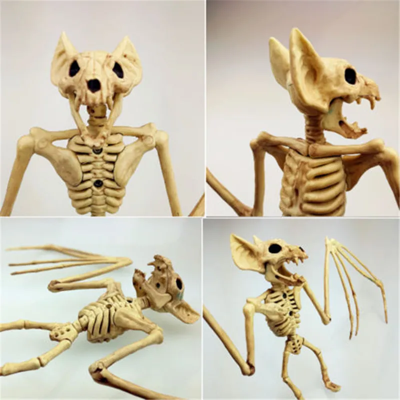 Bone Bat Animals Skeleton Halloween Prop Horror Undead Rodent Decoration Vampire NEW Table Horror Art Decorations
Bone Bat Animals Skeleton Halloween Prop Horror Undead Rodent Decoration Vampire NEW Table Horror Art Decorations
