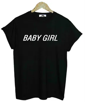 Women T shirt BABYGIRL Letters Print Cotton Casual Funny Shirt For Lady White Black Top Tee Hipster T-67
Women T shirt BABYGIRL Letters Print Cotton Casual Funny Shirt For Lady White Black Top Tee Hipster T-67