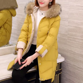 Tcyeek Parkas 2020 Thick Cotton Winter Jacket Women Hooded Fur Coat Korean Ladies Coats Long Jackets Top Casaco Feminino LWL768
Tcyeek Parkas 2020 Thick Cotton Winter Jacket Women Hooded Fur Coat Korean Ladies Coats Long Jackets Top Casaco Feminino LWL768