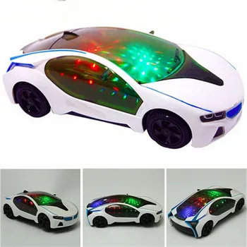 Colorful Lights And Sound 3D Super Car Universal Electric Car LED Light Flash Effect Music Vehicle Cool Educational Toy for Kid
Colorful Lights And Sound 3D Super Car Universal Electric Car LED Light Flash Effect Music Vehicle Cool Educational Toy for Kid